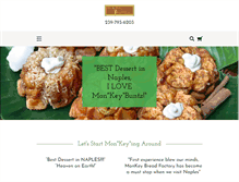 Tablet Screenshot of monkeybreadfactory.com